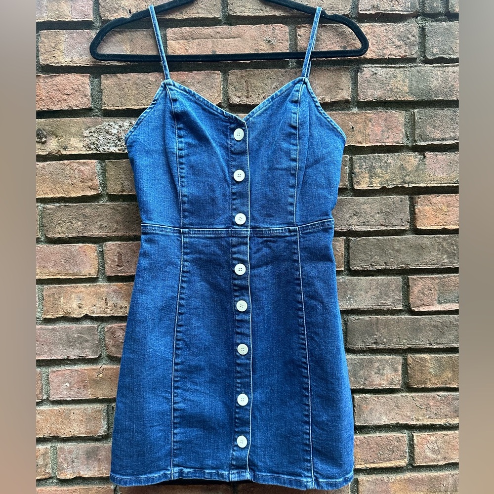 Zara Denim Mini Dress